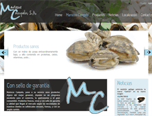 Tablet Screenshot of mariscoscampelo.com